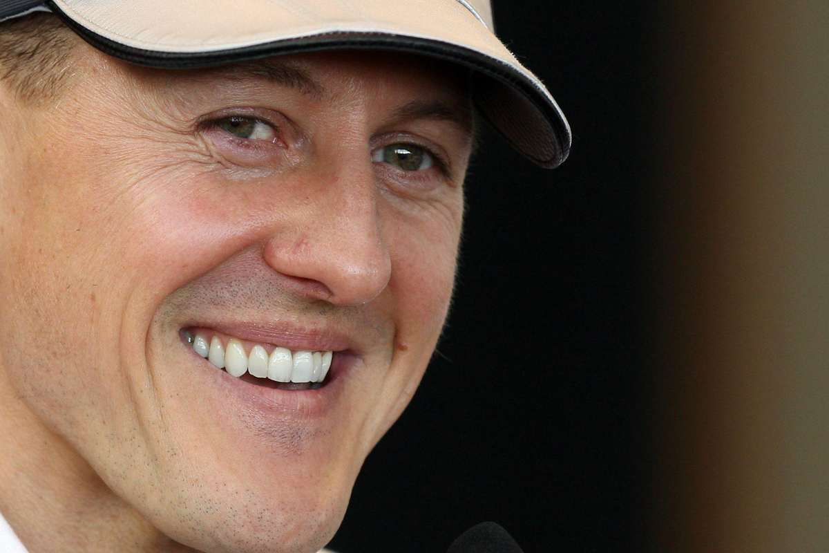 Schumacher al matrimonio della figlia Gina
