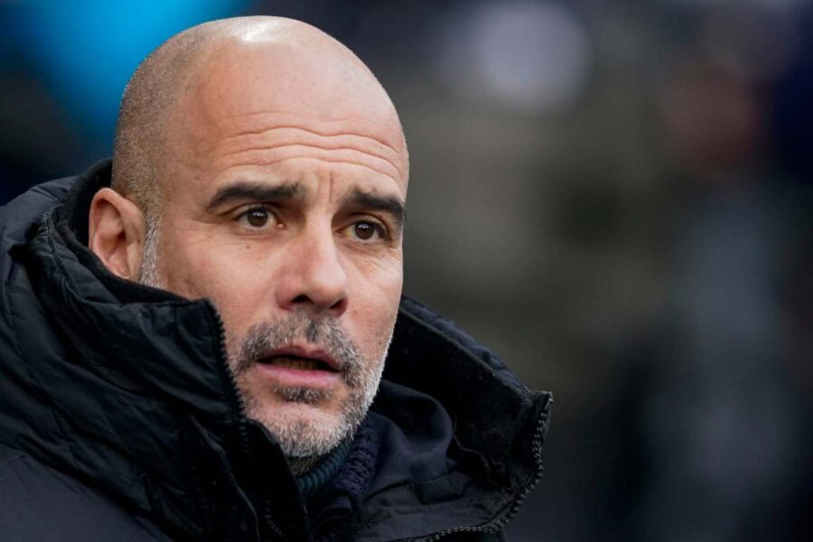 Guardiola, allenatore Manchester City Liverpool