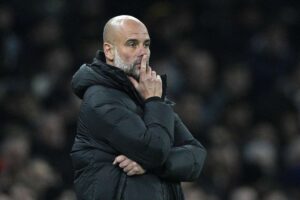 Pep Guardiola, allenatore del City
