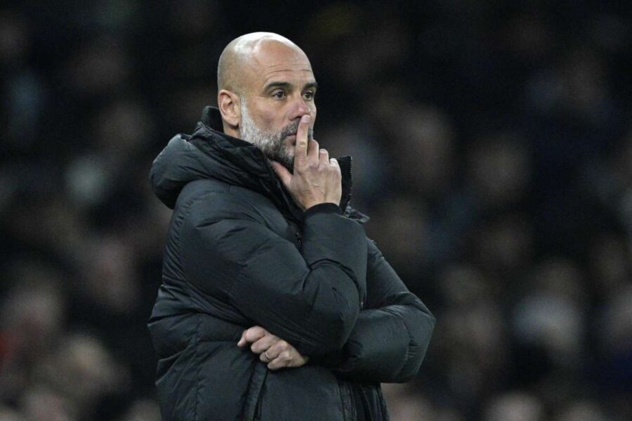 Pep Guardiola, allenatore del City