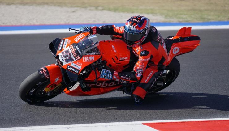 Michele Pirro boccia Marquez