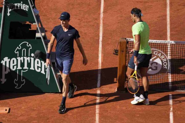 Fa discutere il dato che mette a confronto Nadal e Sinner