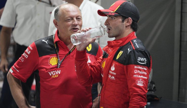 Vasseur spegne l'entusiasmo