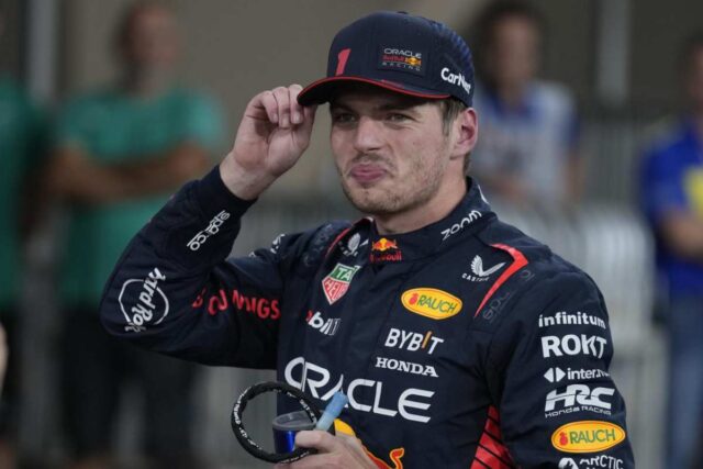 Verstappen si sbilancia