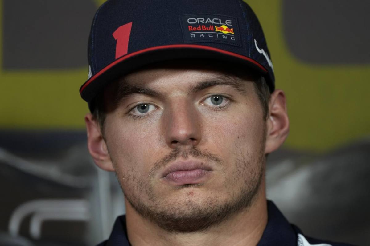 Max Verstappen di sasso: c'è il divieto