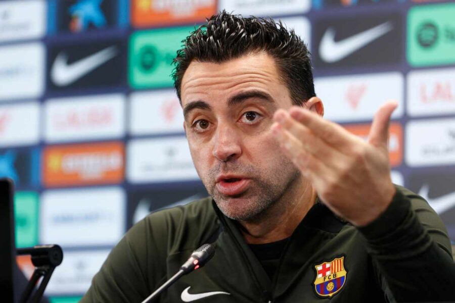 xavi allenatore Barcellona