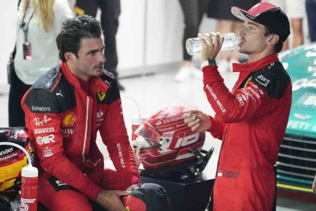 sainz leclerc ne rimarrà soltanto uno