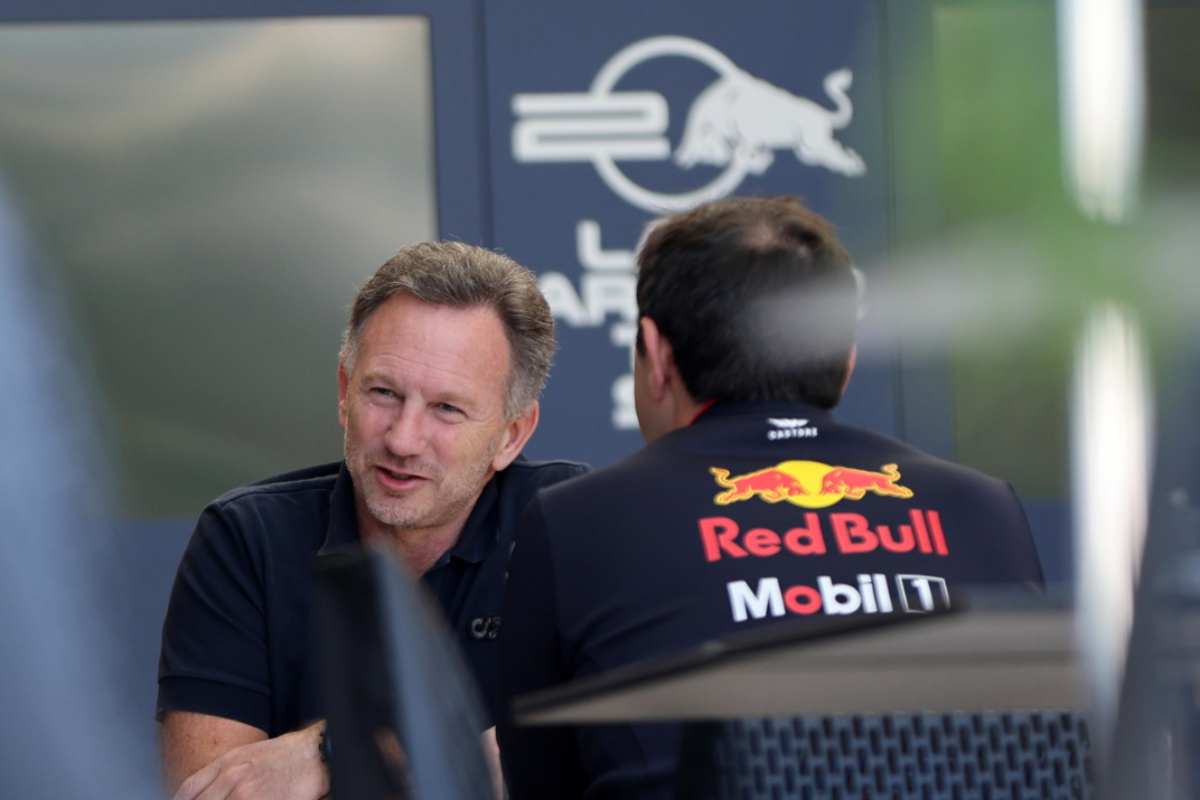 Christian Horner via dalla Red Bull