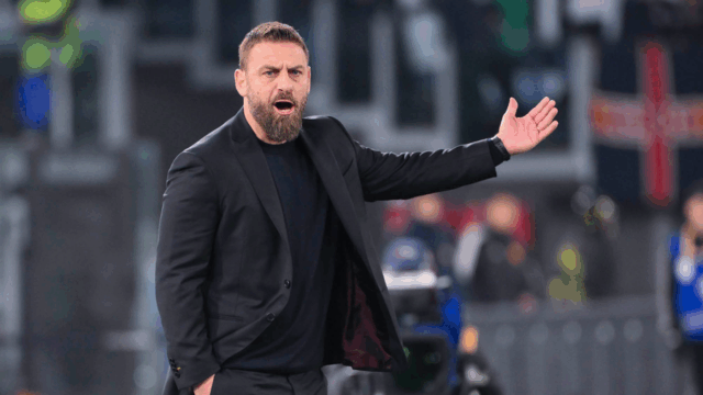 Daniele De Rossi, allenatore Roma contro il Brighton