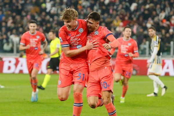 Giannetti e Kristensen esultanza Juventus Udinese