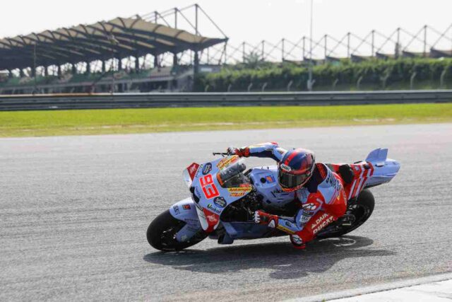 La reazione di Marc Marquez dopo i primi test di Sepang