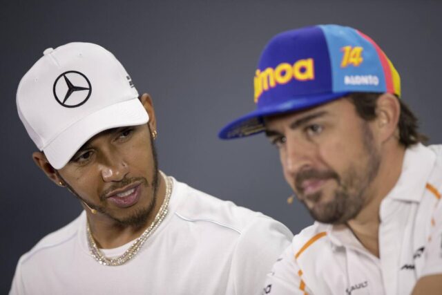 Alonso parla di Hamilton in Ferrari