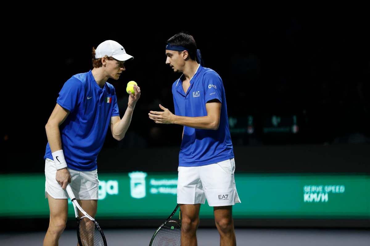 Sinner Sonego torneo di doppio Indian Wells