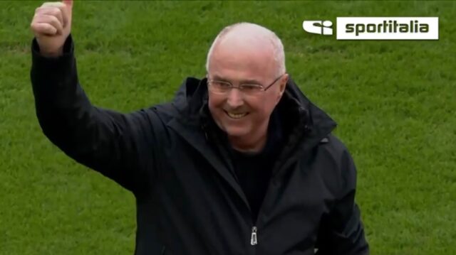 Eriksson, oggi allenatore Liverpool