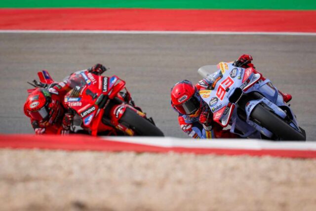 Bagnaia vuole battere Marquez