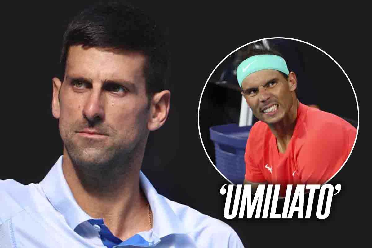 Djokovic "umilia" Nadal