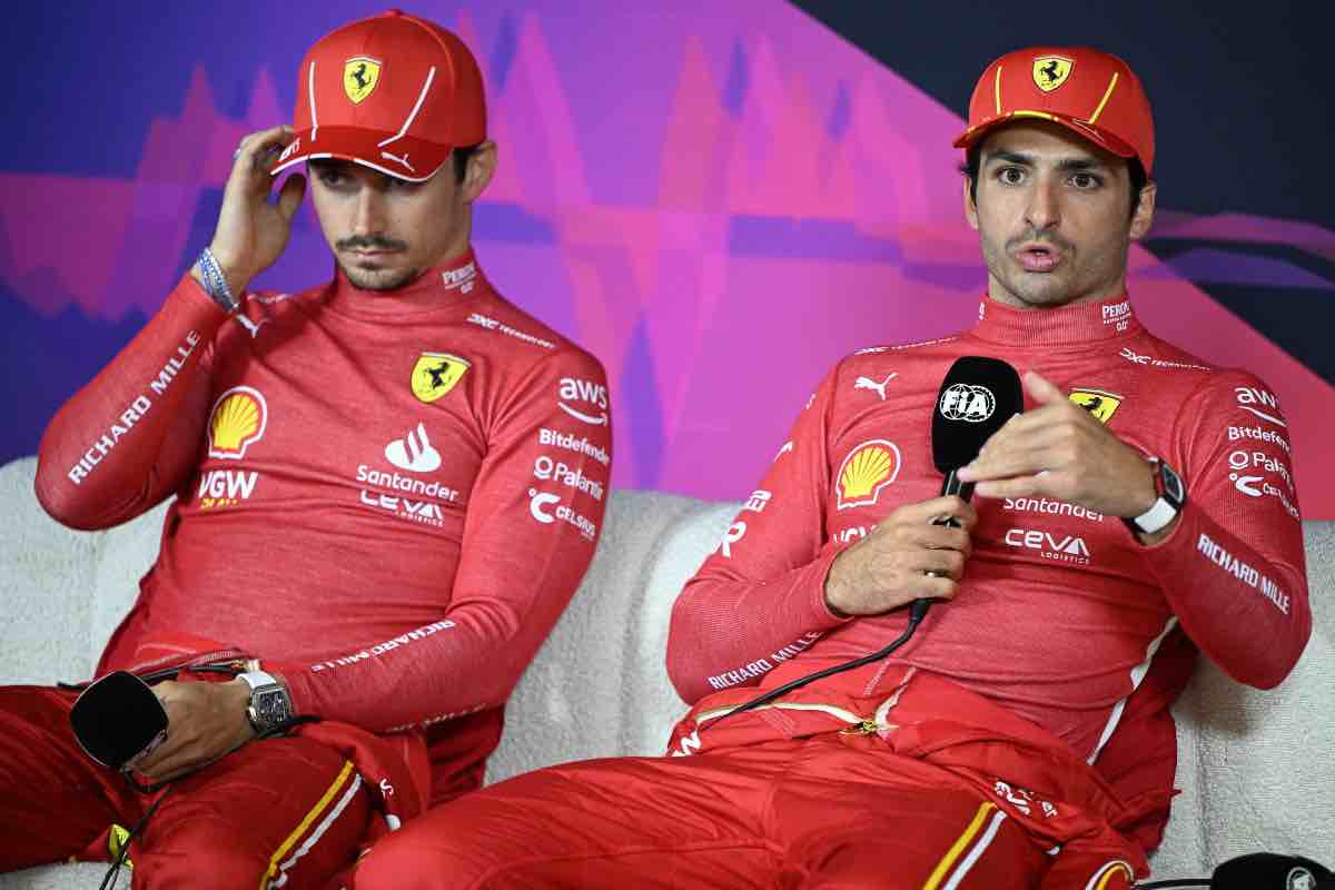 Futuro Sainz e l'annuncio di Leclerc