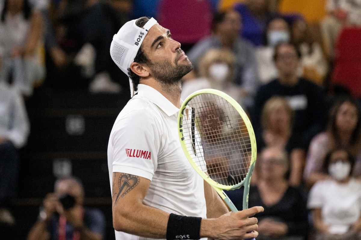 Berrettini crolla ancora nel ranking: la nuova posizione del tennista romano