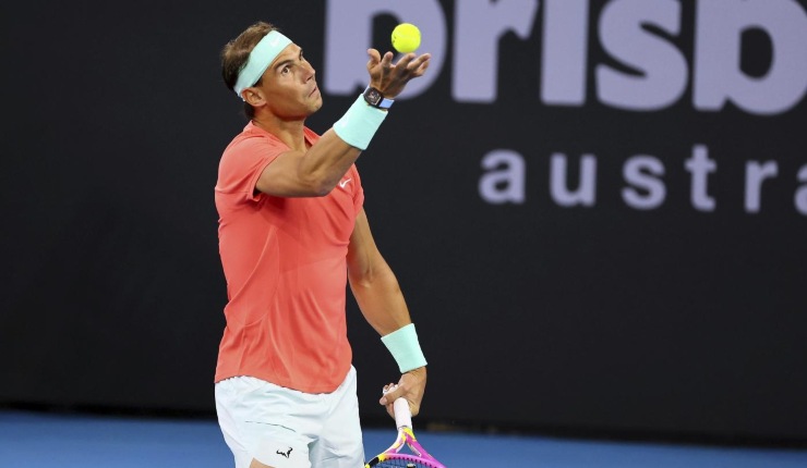 Nadal in campo a Madrid