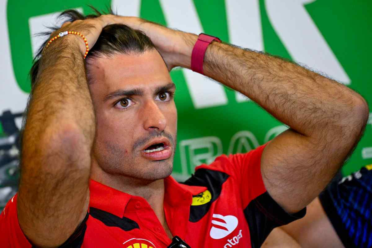 sainz beccato dalle telecamere, si è visto tutto