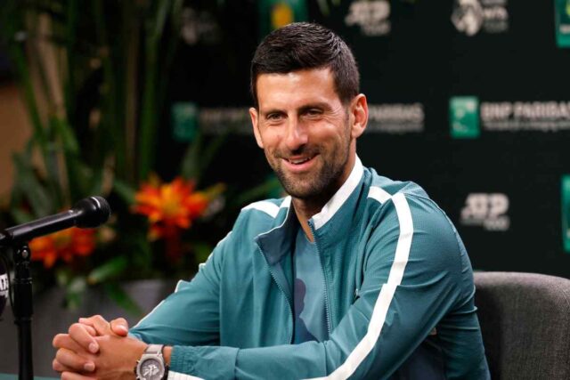 Il clamoroso gesto tecnico di Djokovic