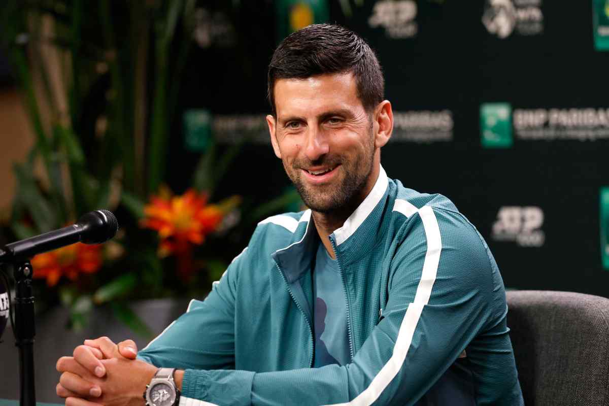 Il clamoroso gesto tecnico di Djokovic
