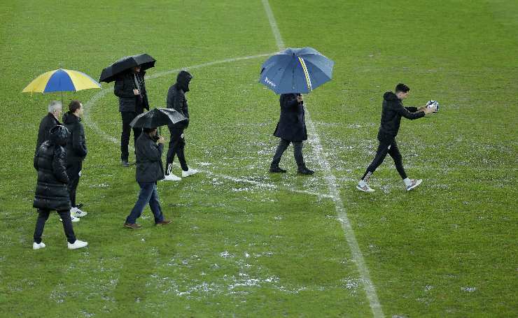 Maltempo partite rinviate Piemonte