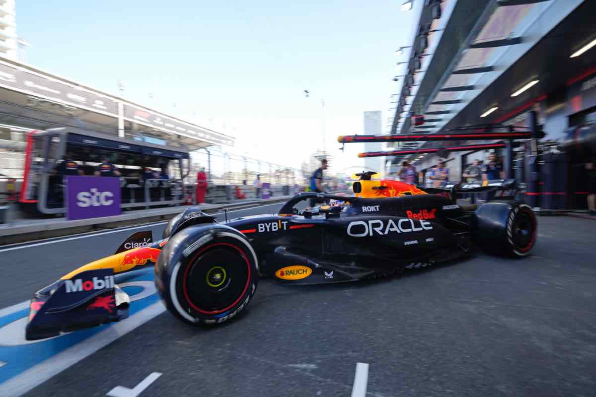 Red Bull, lite prima della gara