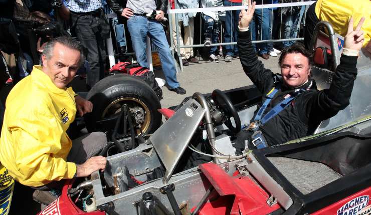 Arnoux boccia Hamilton