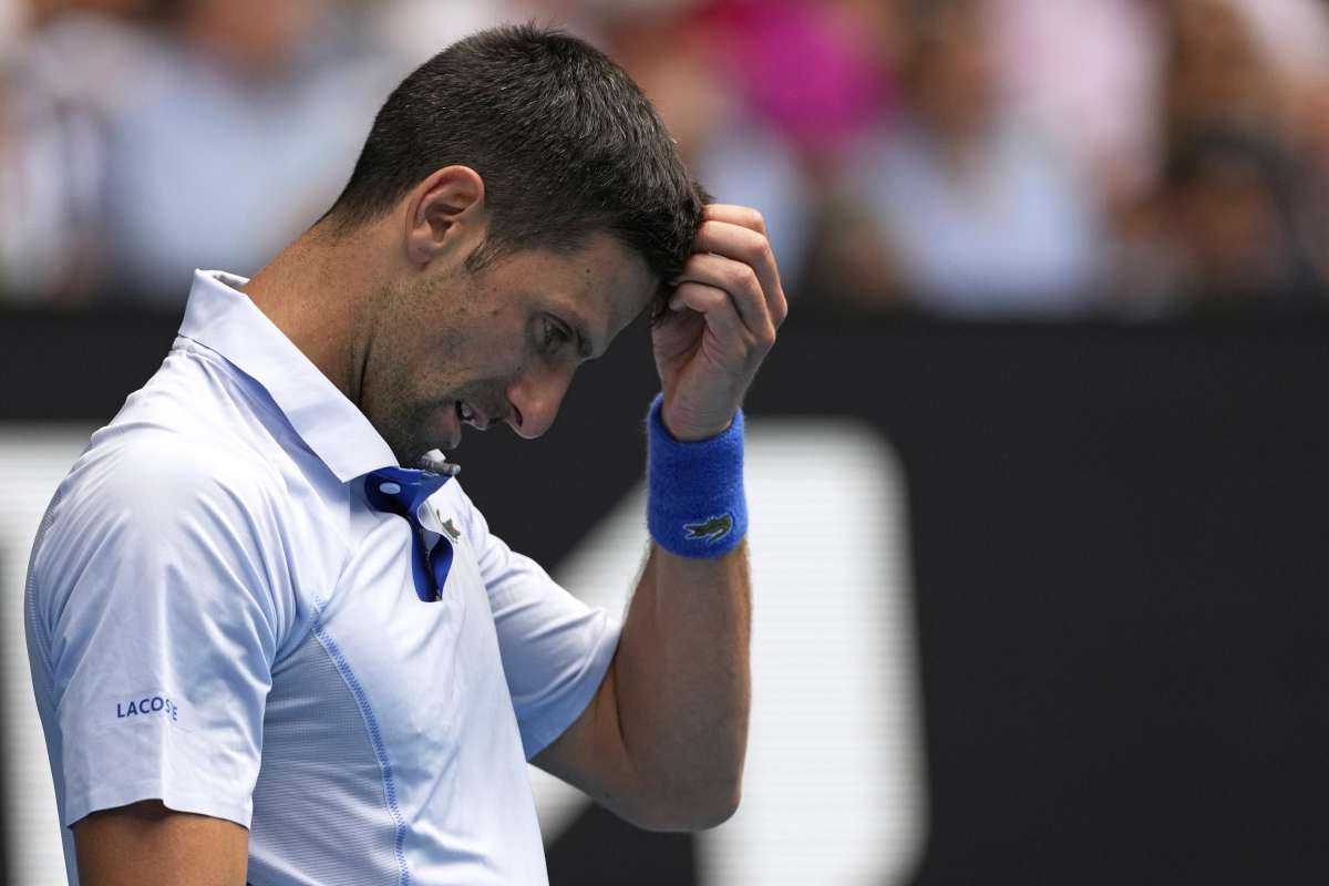 Djokovic ha un problema