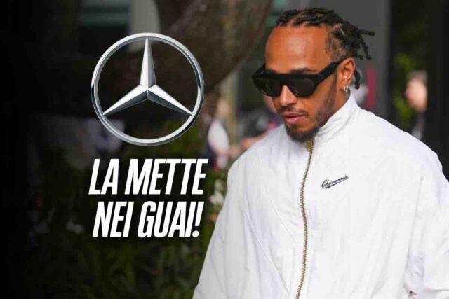 Hamilton rovina la Mercedes