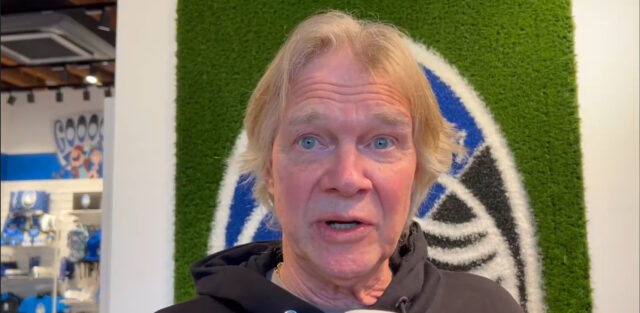 Glenn Strömberg allo store dell’Atalanta