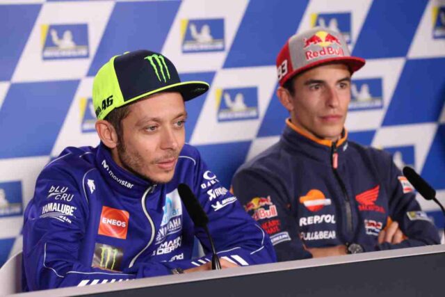 Come Marquez contro Rossi: la storia si ripete, Marc adesso è nei guai