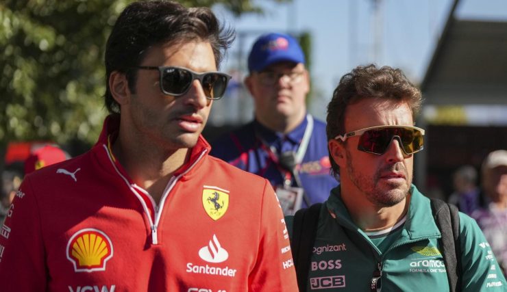 Sainz con Alonso nel 2025