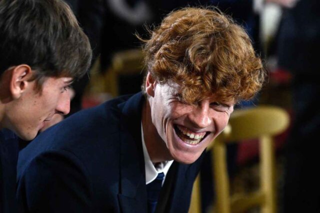 Tifosi increduli: coppia da sogno con Sinner protagonista