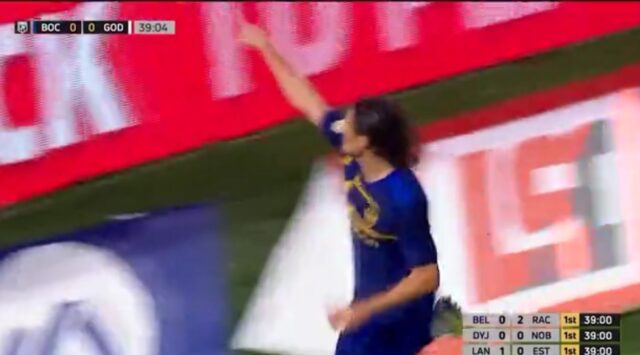 River Plate vs Boca Juniors Cavani