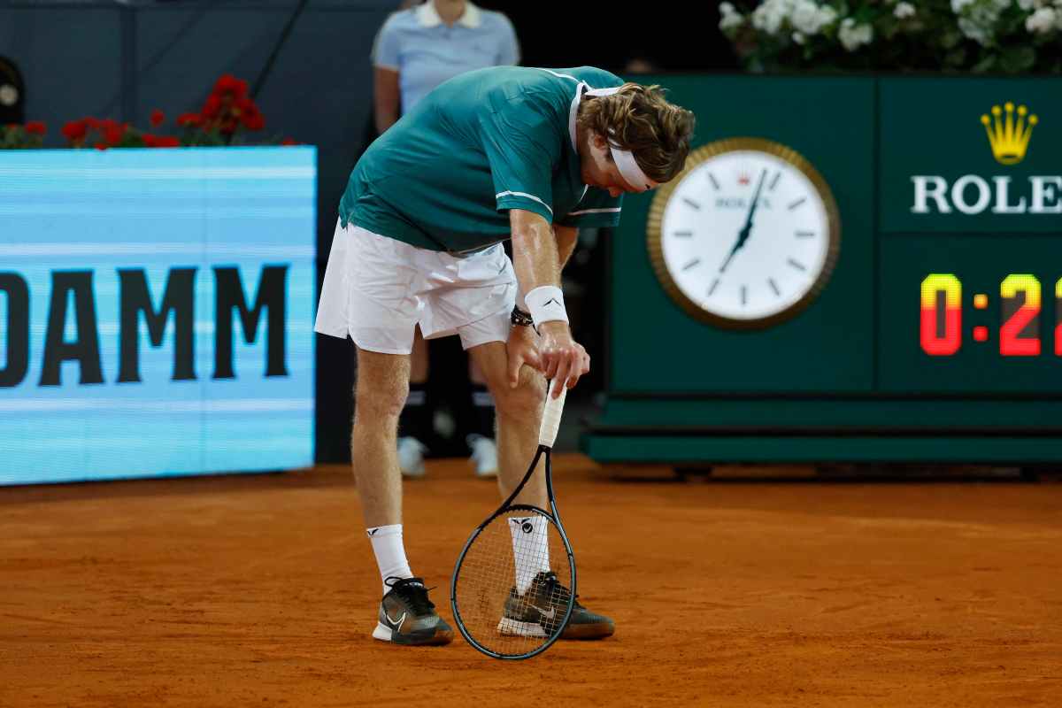 Rublev ricoverato ospedale 