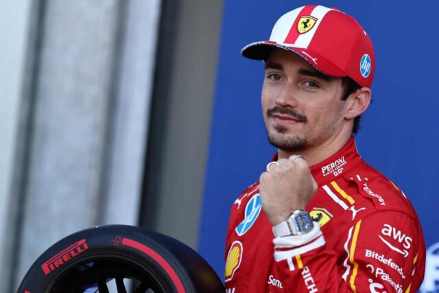 Commozione dopo il gesto di Leclerc