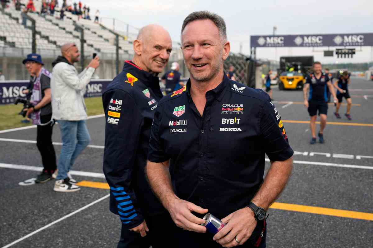 Horner annuncio futuro Newey