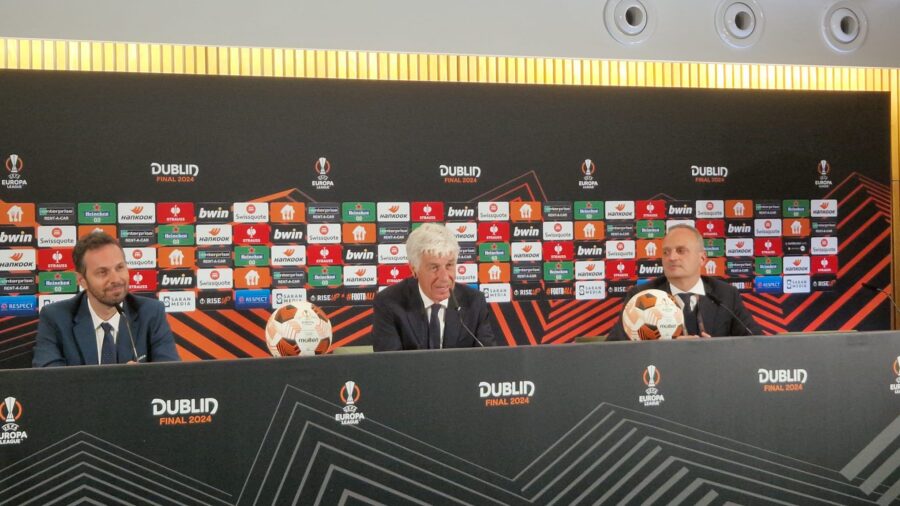 Gasperini Conferenza Stampa finale Europa League