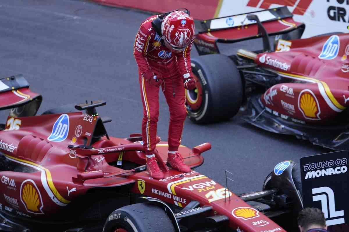 Rivelazione in diretta di Leclerc