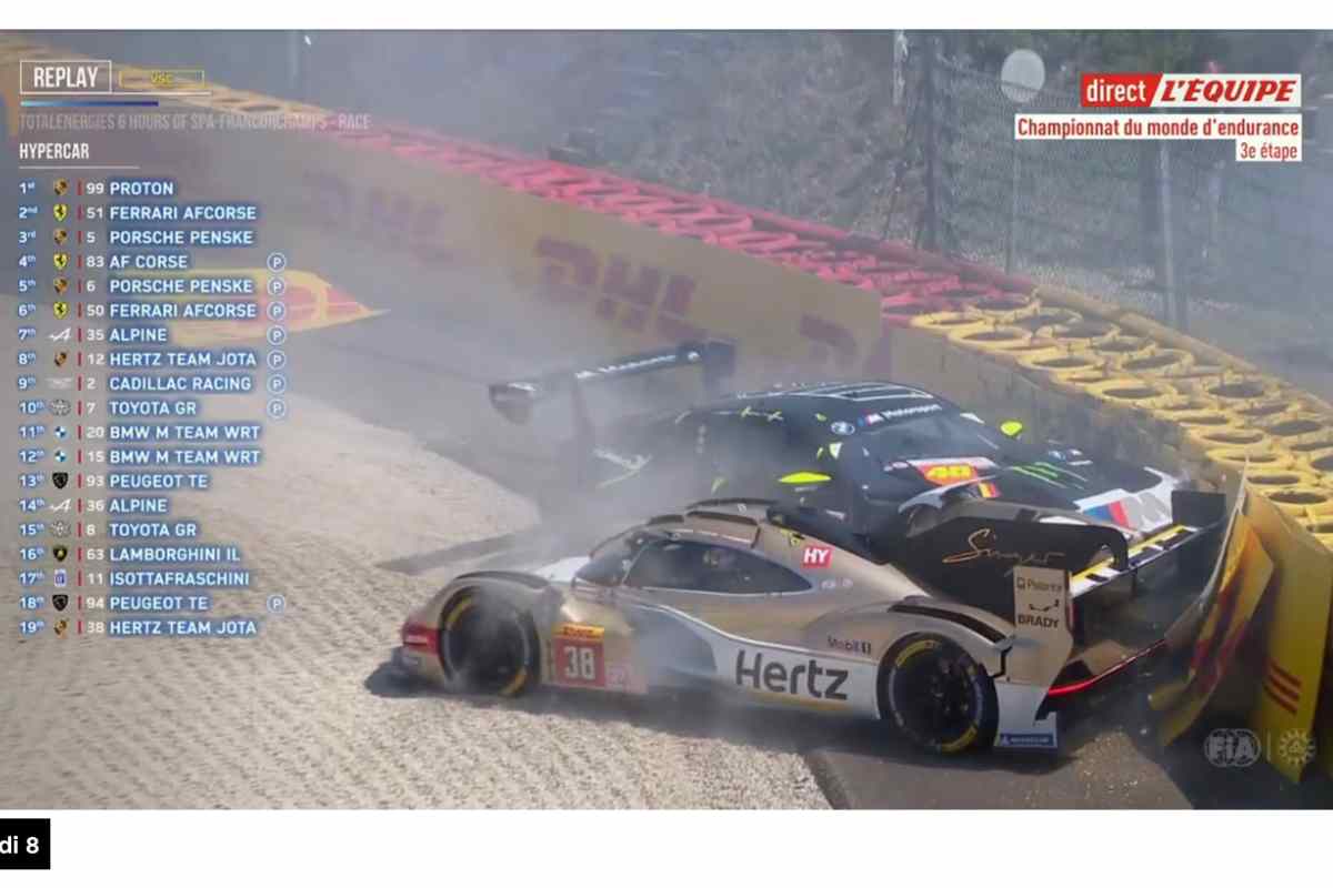 Disastro in pista per Valentino Rossi