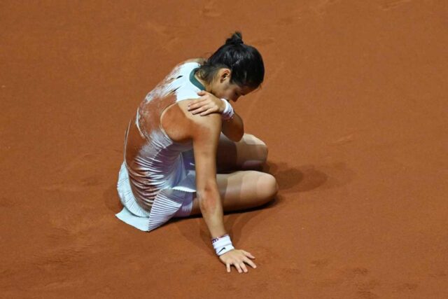 Emma Raducanu ritiro Roland Garros