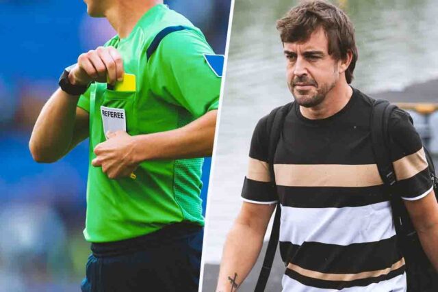 L'arbitro attacca Alonso: una furia