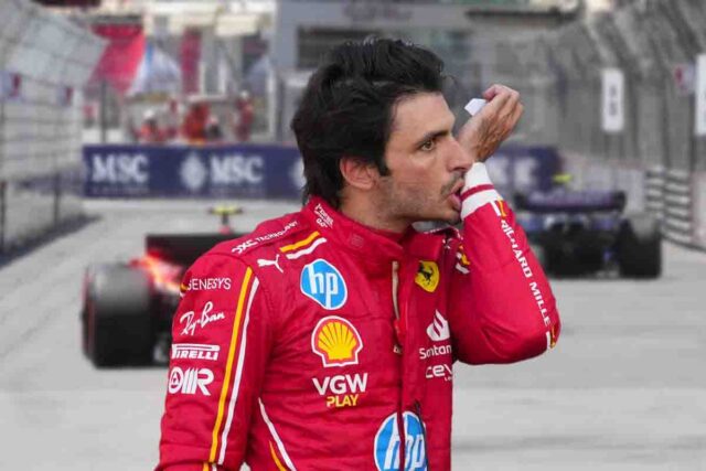 Bufera su Sainz: rischio altissimo