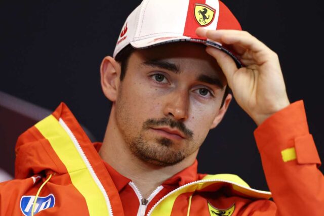 Charles Leclerc emula Cristiano Ronaldo