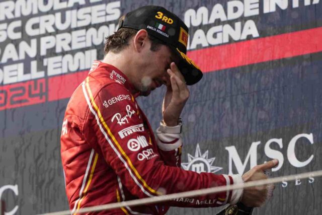 Leclerc fuori dalla classifica piloti