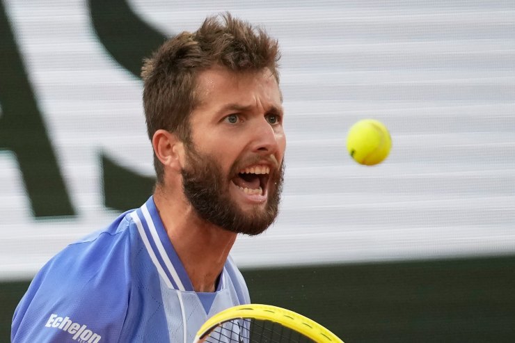 Moutet commento allenatore match Sinner