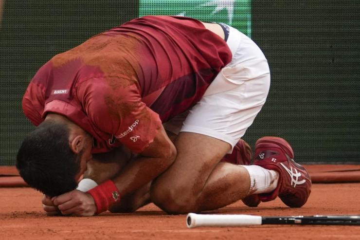 Djokovic, l'annuncio più triste corre sul filo dei social
