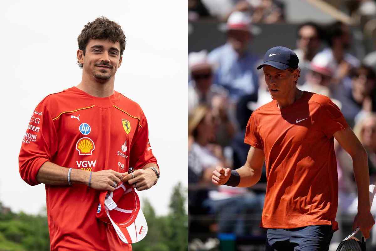 Leclerc e Sinner insieme, l'annuncio